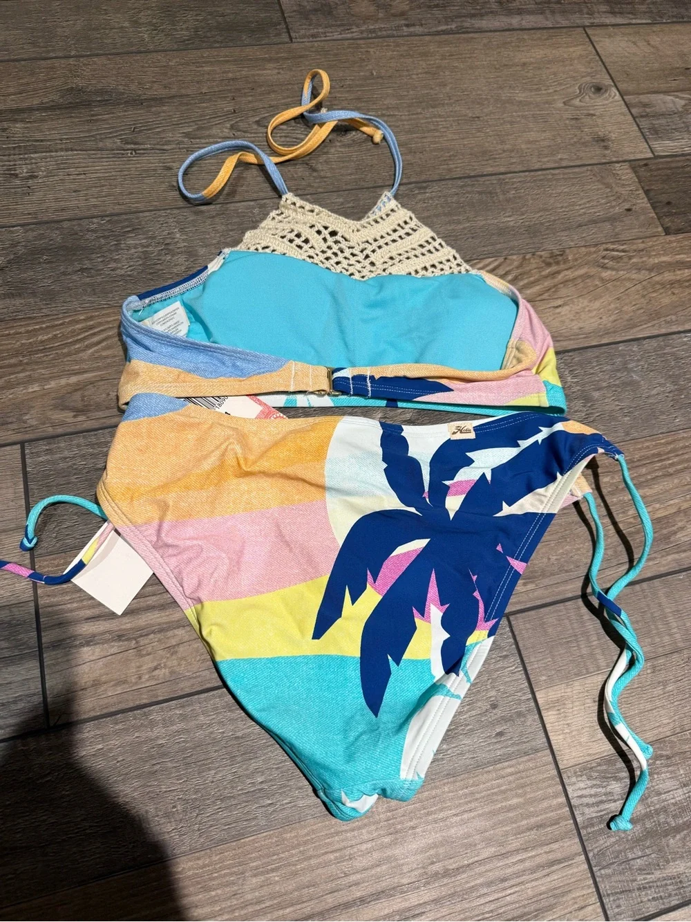 Hobie Girls Bikini Size 14 NWT